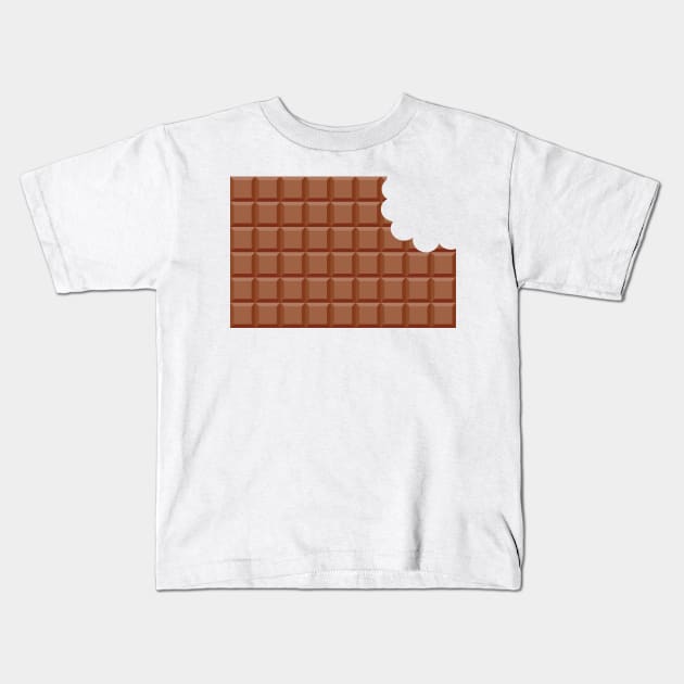 Chocolate?! Kids T-Shirt by imlying